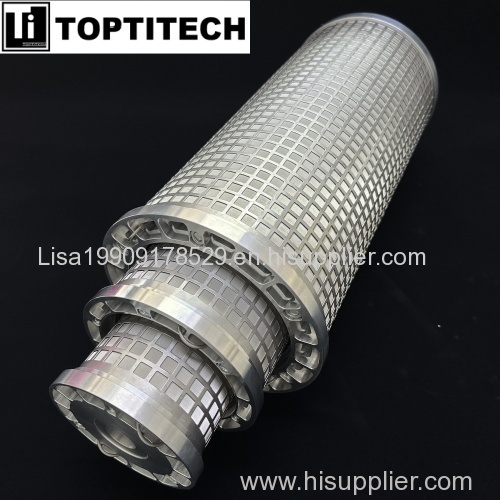 SS304 Skeleton Frame Parallel Filter Element For Ships