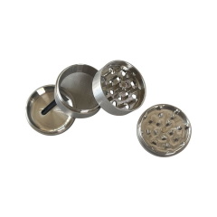 High Quality 50mm 4layers 304 Stainless Steel Commercial Herb Grinder Manual Spice Mill Grinder in Gift Box