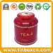 Popular Tea Tin Caddy with Dome lid and Branded Printing