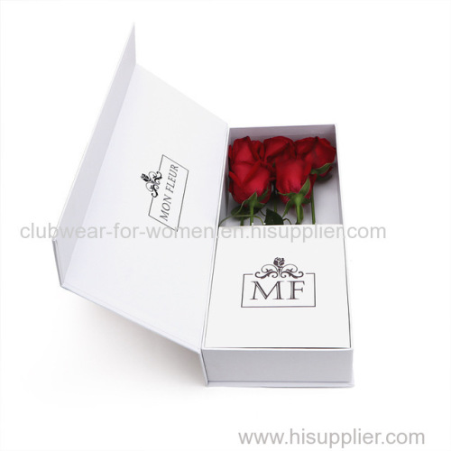 custom flower paper box