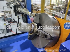 Automatic welding equipment for vacuum pipelines