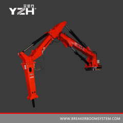 multifuncation rockbreaker boom system