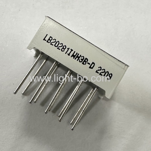 Ultra White 2 Digit 7mm 7 Segment LED Display Common Anode for Panel meter