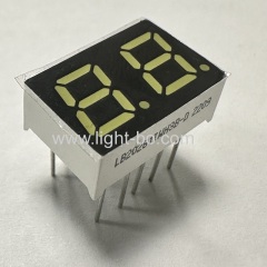 Ultra White 2 Digit 7mm 7 Segment LED Display Common Anode for Panel meter