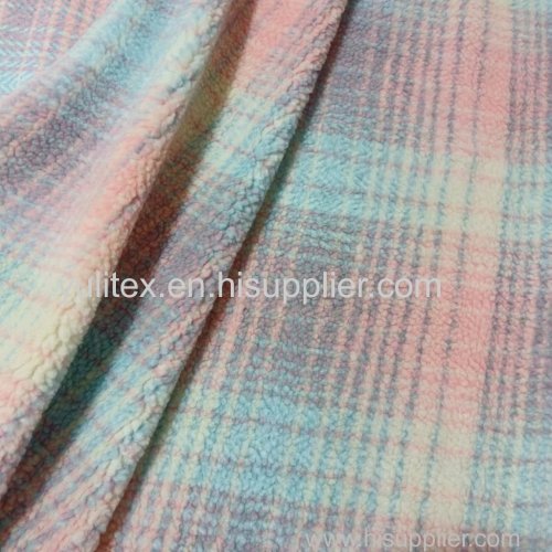 jacquard sherpa fleece fabrics