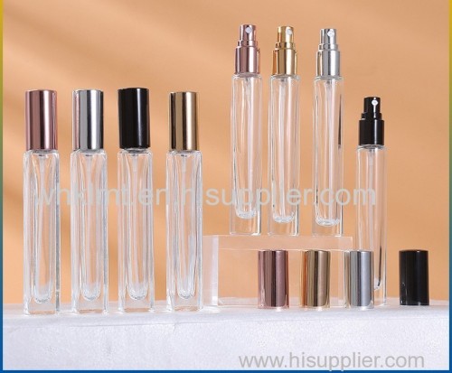 Hot Sell 5ml 10ml 15ml 30ml Cylinder Round Square Perfume Glass Perfume Bottle