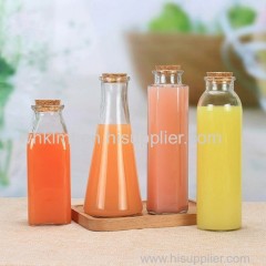 200ml 250ml 500ml 1000ml Best Sell Beverage Juice Water Milk Glass Bottles with Lids