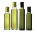 Empty Square Round Dark Green Clear Marasca Cooking Olive Oil Glass Bottles