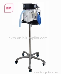 Veterinary anesthesia machine with popular carbon dioxide absorber