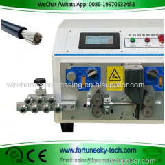 Automatic Heavy Gauge Wire Cutting and Stripping Machine