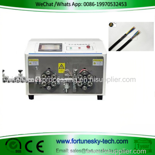 Automatic Control Cable Cutting Jacket and Insulation Stripping Machine