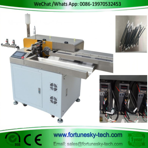 Automatic Wire Multi Cut Strip Twist Both-Ends Tinning Machine