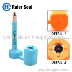 container lock seal bolt open