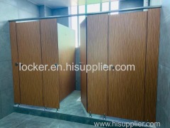 Commercial Waterproofing Toilet Partition Compact HPL Durable and Fire resistant compact laminate toilet cubicles