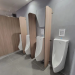 Commercial Waterproofing Toilet Partition Compact HPL Durable and Fire resistant compact laminate toilet cubicles