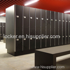 Dressing Room Waterproof HPL Board Employee Locker HPL Security Fitness Lockers For Locker Room