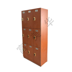 Orange Swimming Pool Changing Room 3 Tier HPL Key Locker