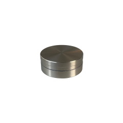 Premium 50mm 2part Stainless Steel Portable Tobacco Herb Grinder