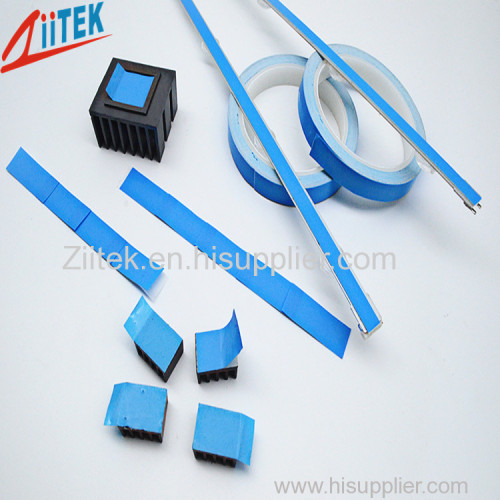 White Fiberglass Adhesive Double Side Thermal Conductivity Tape for Led Strip