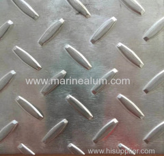 Wholesale 5052 3003 6061 pointer/diamond/lentil/orange peel patterned aluminum sheet for anti-slip of carriage/stairs