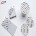 Customized Die-cuting 1-7w/m.k high thermal conductive silicone pad for ev battery heatsink