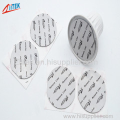 Customized Die-cuting 1-7w/m.k high thermal conductive silicone pad for ev battery heatsink