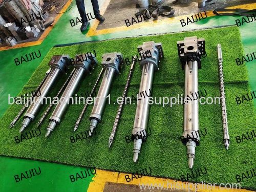 Injection molding machine barrel screw manufacturers for fruit basket products