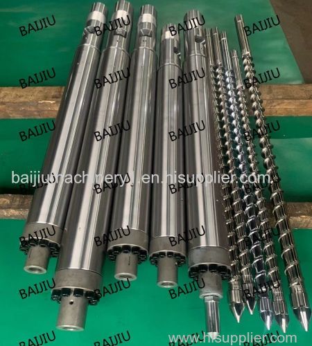 Injection molding machine barrel screw manufacturers for fruit basket products