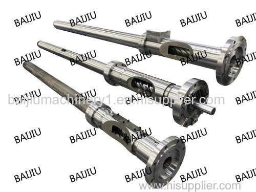 Extruder single screw barrel manufacturer China for plastic