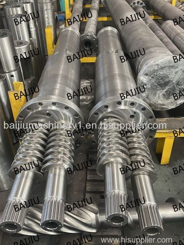 SKD insert conical twin screw barrel manufacturer China for PVC