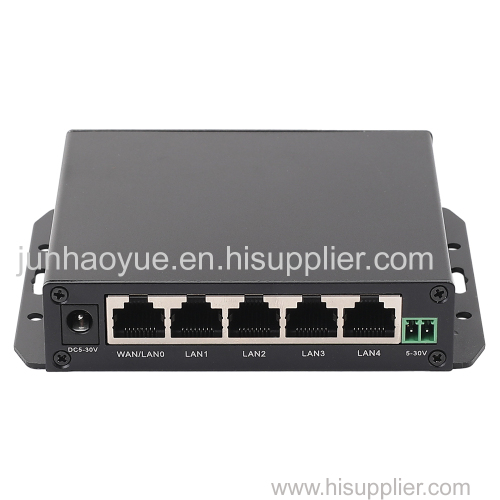 1 WAN 4 LAN dual sim 4G Industrial Router for Industrial Control and Automation