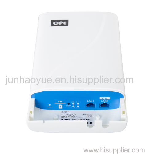 Carrier aggregation POE 24V/1A Cat 6 waterproof outdoor 4g router