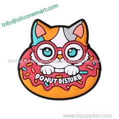 designer Rooster Owl calf Fox donut silicon loose beads for jewelry making wholesale bulk silicone focal beads for pens