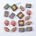 designer Thanksgiving turkey silicon loose beads for jewelry making wholesale bulk silicone focal beads for pens