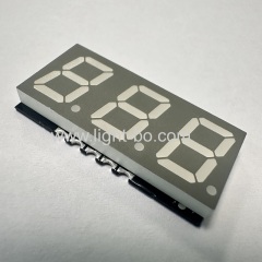 Pure White 10mm 3 Digit SMD 7 Segment LED Display common anode for instrument panel