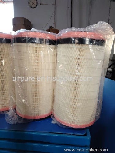 Long service life separation filter element