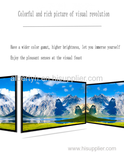 75inch Smart LCD LED Television 4K Ultra HD Intelligent Network 5G WIFI