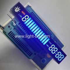 Customized Blue/Red/White 7 Segment LED Display Module Common cathode for Kitchen Range Hood