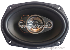 6x9 inch 4-way coaxial oval car speaker