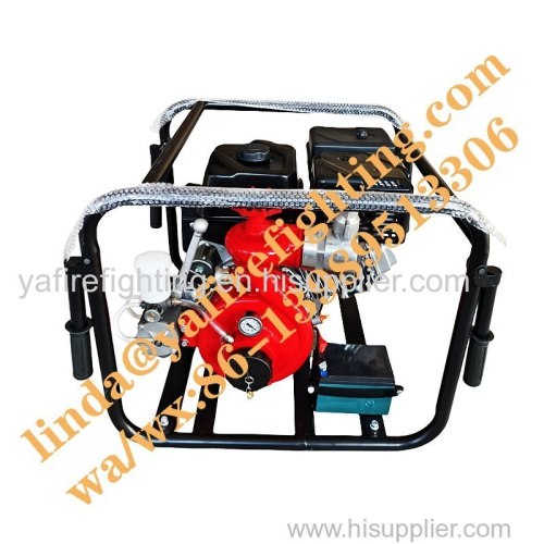 housing frame portable fire pumps