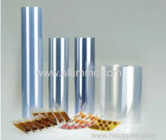 0.2-0.6mm transparent PVC rigid film for pharmaceutical packaging materials