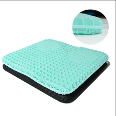 Konfurt Manufacture 3D Ice Pad Sitting Gel Cushions Non-Slip Soft Comfortable TPE Gel Seat Egg Cushion