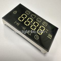 Ultra bright white Custom Design 4 Digit 7 Segment LED Display Common cathode for digital Oven Timer Control