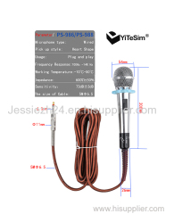 Yitesim Wired Dynamice Handheld Microphone with wire one-piece