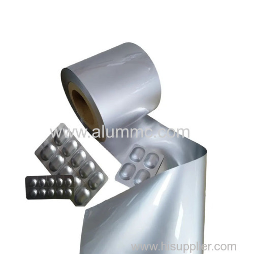 Customized 0.025-0.08mm thick cold stamping medicine foil