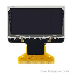 1.3 inch 128x64 yellow super thin 1.45mm lcd OEL oled display screen