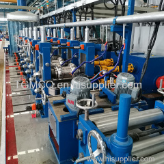 Steel pipe production line