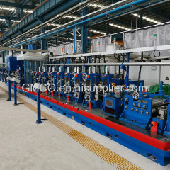 Steel pipe making machine