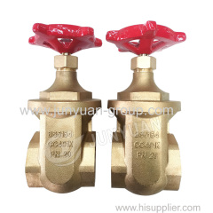 Factory Direct Wholesale BS5154 Cc491K Pn20 DN50 DN80 Non-Rising Stem Bronze Gate Valve