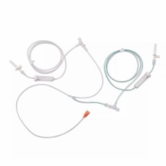 Syringe pumps Perfusor line Latex DEHP free PVC IV administration PU 1.5mm luer-lock extension line with safesite valve